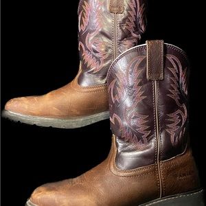 Ariat steel toe boots